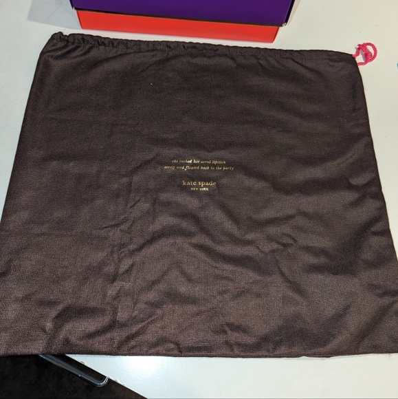kate spade Accessories Kate Spade Gift Box Dust Bag Ribbon Receipt